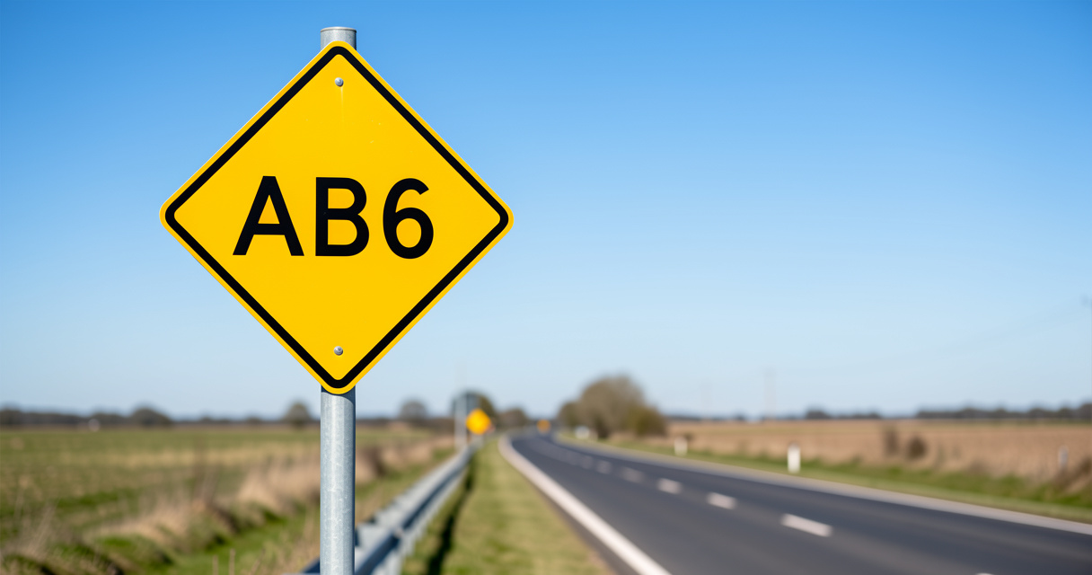 Panneau losange jaune : tout savoir sur la route prioritaire (AB6)