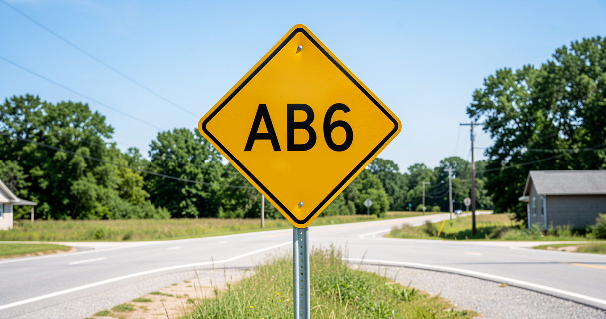 Panneau blanc et jaune : signification, règles et différence avec la signalisation temporaire