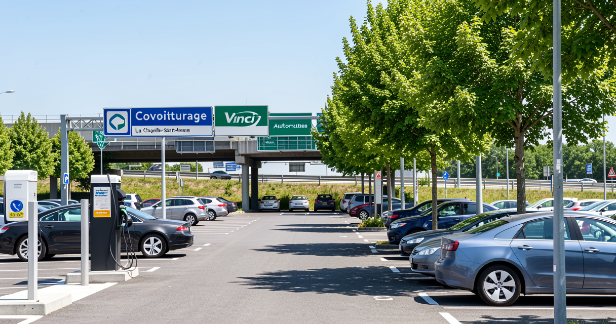 Parking covoiturage Vinci La Chapelle-Saint-Mesmin : guide 2026