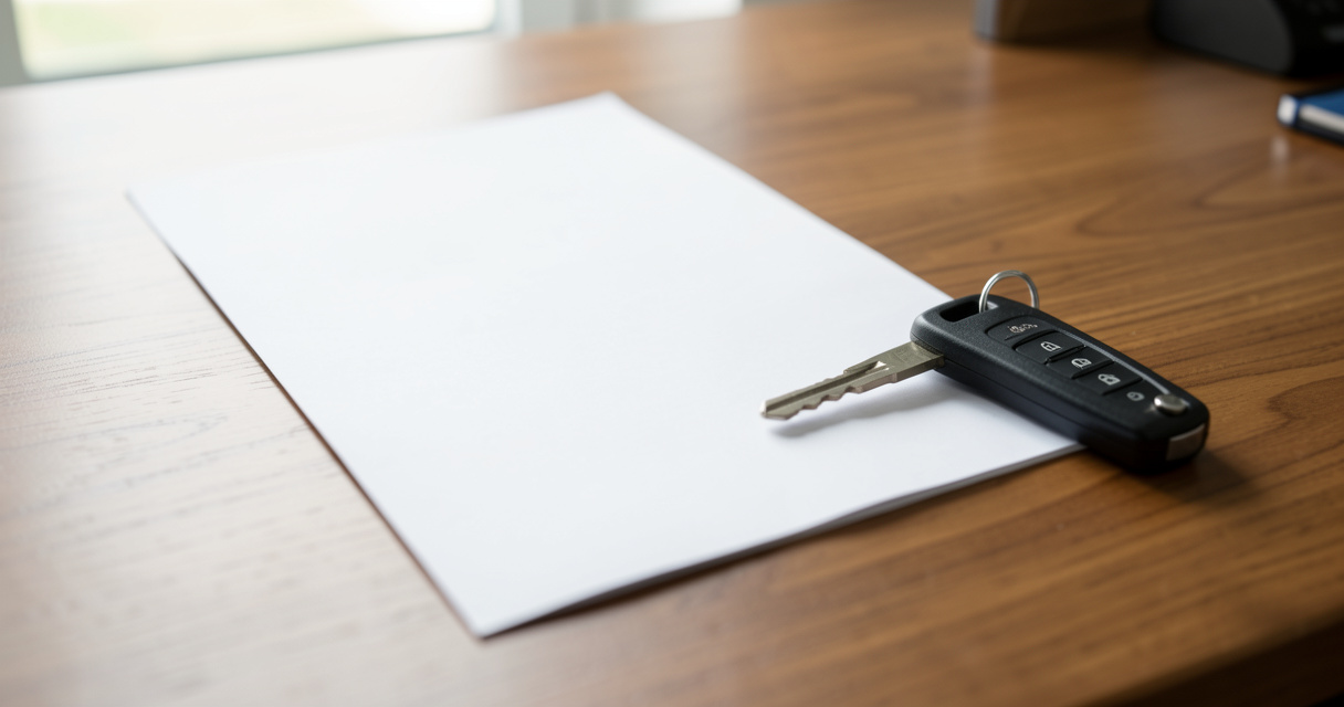 Courrier de résiliation Eurodatacar Synergie posé sur un bureau